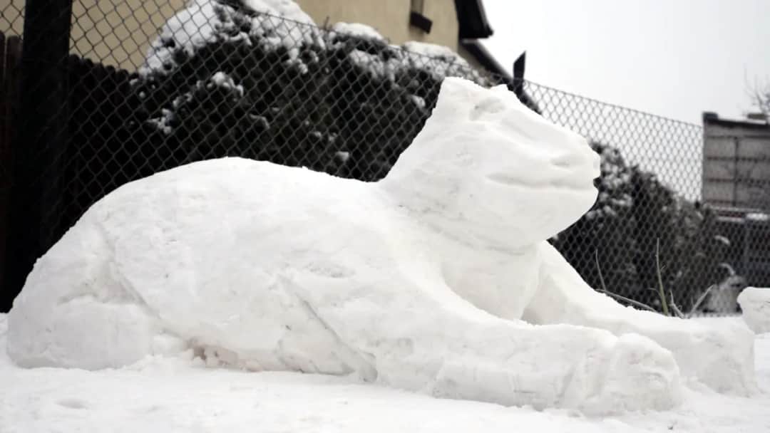 Rzeźba ze śniegu w Łodzi: Najpiękniejsze przykłady i lokalizacje