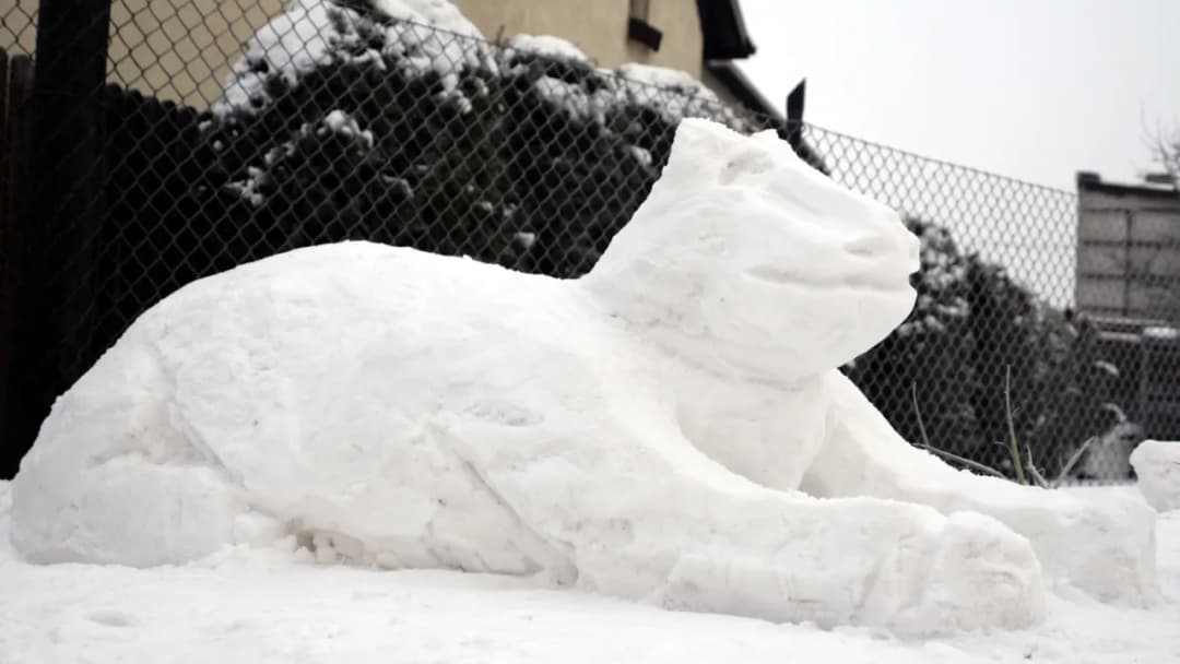 Rzeźba ze śniegu w Łodzi: Najpiękniejsze przykłady i lokalizacje
