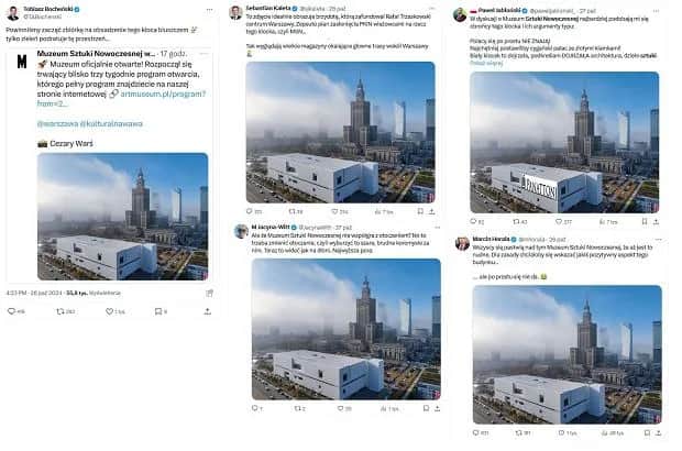 Jak oglądać kamerę z muzeum sztuki nowoczesnej i śledzić postęp budowy